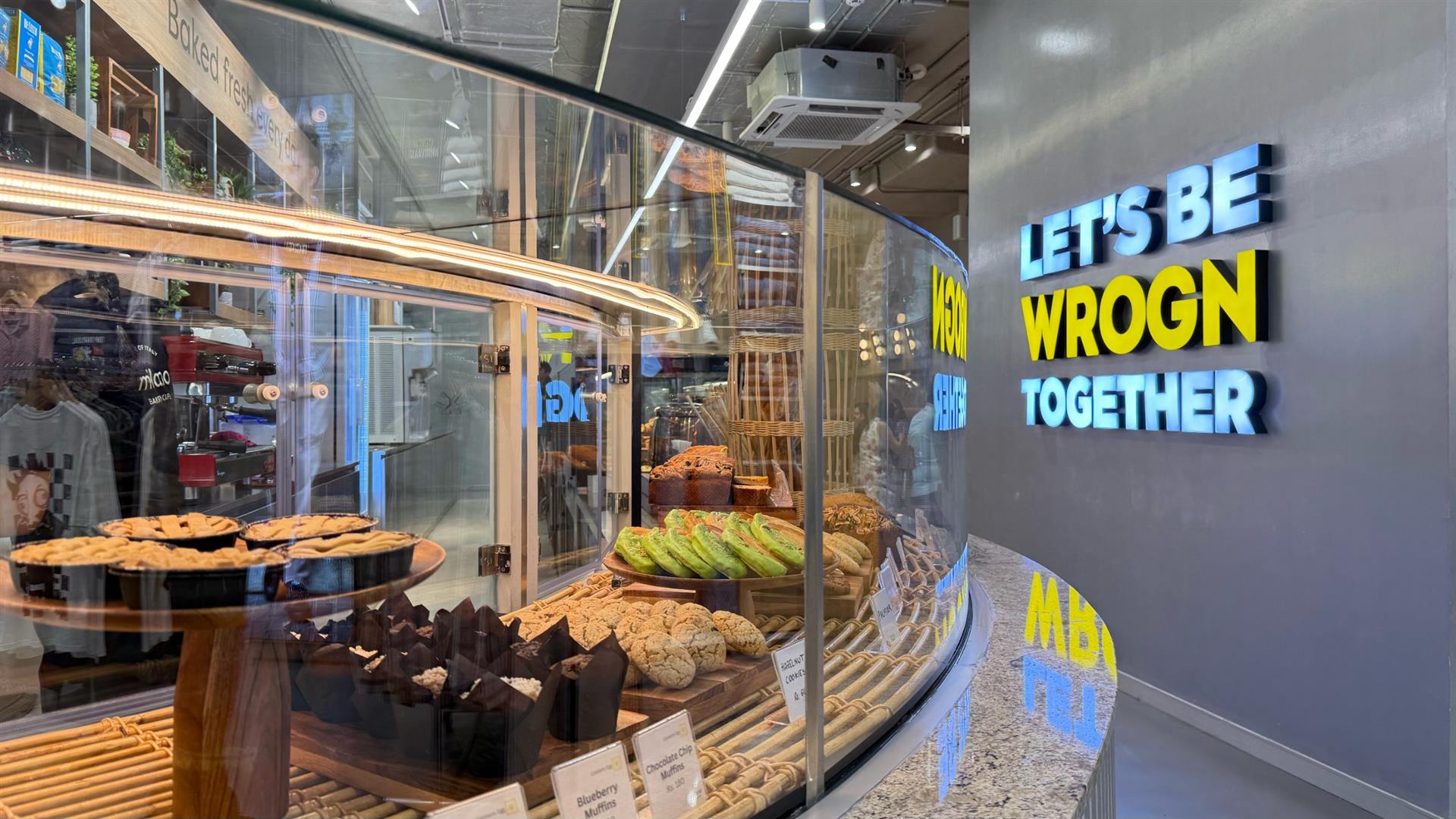 WROGN store exterior designed by D&P Interiors